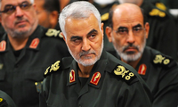 Tướng Iran Qasem Soleimani khi còn sống. (Ảnh: Getty)