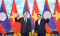 Việt – Lào nhất trí thúc đẩy các dự án trọng điểm