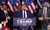 Cựu Tổng thống Mỹ Donald Trump giành chiến thắng dễ dàng trong 2 cuộc bầu cử nội bộ ở Iowa và New Hampshire. (Ảnh: AP)