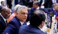 Thủ tướng Hungary Viktor Orban dự một sự kiện bàn tròn của EU tháng 7/2023. (Ảnh: (Reuters)
