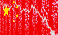 6 nghìn tỷ USD “bốc hơi” khỏi thị trường chứng khoán Trung Quốc trong 3 năm qua. (Đồ hoạ: Shutterstock)