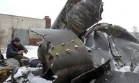 Bộ phận tên lửa mà Ukraine khẳng định là do Triều Tiên sản xuất được Nga sử dụng trong cuộc tấn công Kharkiv ngày ̉6/1. (Ảnh: Reuters)