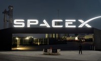 Logo của SpaceX. (Ảnh: Reuters)