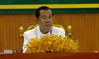 Ông Hun Sen trở thành Chủ tịch Thượng viện Campuchia. (Ảnh: Khmer Times)