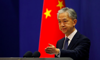 Phát ngôn viên Bộ Ngoại giao Trung Quốc Uông Văn Bân. (Ảnh: Reuters)