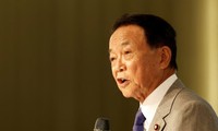 Cựu Thủ tướng Nhật Taro Aso. (Ảnh: Reuters)