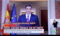 Thủ tướng Tây Ban Nha thôi ý định từ chức vì vợ 