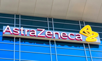 Logo của AstraZeneca. (Ảnh: Shutterstock)