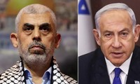 Thủ tướng Israel Benjamin Netanyahu (phải) và lãnh đạo Hamas Yahya Sinwar bị công tố viên của Tòa án Hình sự quốc tế kiến nghị bắt giữ. (Ảnh: Shutterstock)