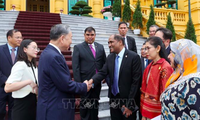 Chủ tịch nước Tô Lâm tiếp Đại sứ, Đại biện ASEAN, Timor Leste đến chúc mừng