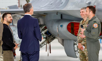 Bỉ cam kết cung cấp 30 chiếc F-16 cho Ukraine trong 4 năm tới. (Ảnh: Reuters)