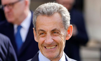 Cựu Tổng thống Pháp Nicolas Sarkozy. (Ảnh: Reuters)