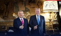 Thủ tướng Hungary Viktor Orban đăng bức ảnh ông gặp cựu Tổng thống Mỹ Donald Trump tại biệt thự Mar-a-Lago. (Ảnh: X)