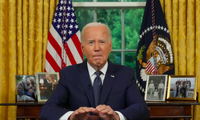 Tổng thống Mỹ Joe Biden. (Ảnh: Reuters)