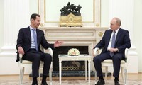 Tổng thống Nga Putin bàn chuyện khu vực với Tổng thống Syria