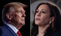 Phó Tổng thống Kamala Harris và đối thủ Joe Biden. (Ảnh: Reuters)