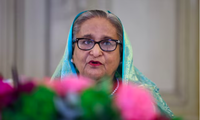 Bà Sheikh Hasina chạy sang Ấn Độ sau 15 năm làm thủ tướng Bangladesh. (Ảnh: Reuters)