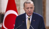 Tổng thống Thổ Nhĩ Kỳ Recep Tayyip Erdogan. (Ảnh: AP)