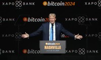 Ông Trump phát biểu tại Hội nghị Bitcoin 2024 tại Nashville ngày 27/7. (Ảnh: AP)