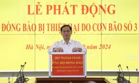 Bộ Ngoại giao phát động ủng hộ đồng bào bị thiệt hại do bão số 3