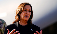 Ứng viên tổng thống đảng Dân chủ Kamala Harris. (Ảnh: Reuters)