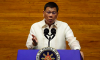 Cựu Tổng thống Philippines Rodrigo Duterte. (Ảnh: Reuters)