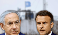 Mâu thuẫn giữa Tổng thống Pháp Emmanuel Macron và Thủ tướng Israel Benjamin Netanyahu ngày càng gay gắt. (Ảnh: Jerusalem Post)