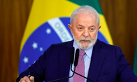 Tổng thống Brazil Luiz Inácio Lula da Silva. (Ảnh: Reuters)