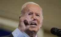 Tổng thống Mỹ Joe Biden phát biểu ngày 22/10. (Ảnh: AP)