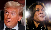 Hai ứng viên tổng thống Mỹ Donald Trump và Kamala Harris. (Ảnh: Reuters)