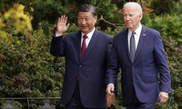 Chủ tịch Trung Quốc Tập Cận Bình và Tổng thống Mỹ Joe Biden trong lần gặp tại California năm 2023. (Ảnh: Reuters)