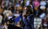 Ứng viên tổng thống đảng Dân chủ Kamala Harris. (Ảnh: Reuters)