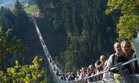 Cầu treo dài nhất nước Đức hút du khách bạo gan