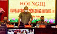 Trung tướng Nguyễn Hải Trung, Giám đốc Công an TP Hà Nội, phát biểu chỉ đạo tại hội nghị.