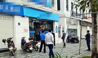Công an điều tra vụ cướp ngân hàng ở Hà Nội