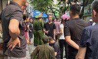Truy tìm tài xế ô tô đâm gãy chân chiến sỹ cảnh sát giữa đường Hà Nội