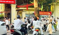 CSGT Hà Nội bảo đảm trật tự an toàn giao thông ngày khai giảng năm học mới