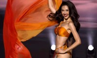 Người đẹp Miss Universe Vietnam khoe đường cong với phần thi áo tắm