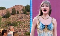 40.000 khán giả phủ kín ngọn đồi, &apos;xem chùa&apos; Taylor Swift diễn