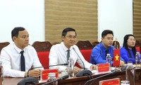 Đoàn đại biểu Đoàn Thanh niên 3 tỉnh nước bạn Lào chào xã giao lãnh đạo tỉnh Nghệ An