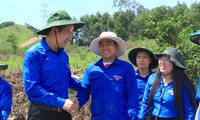 Bí thư T.Ư Đoàn đánh giá cao tinh thần xung kích hỗ trợ dự án đường dây 500kV của tuổi trẻ Nghệ An