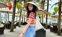 Ác nữ đẹp nhất màn ảnh Hàn Quốc khoe dáng ở Đà Nẵng