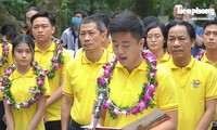Gương mặt trẻ Việt Nam tiêu biểu 2021 dâng hương báo công các Vua Hùng