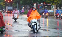 Hà Nội mưa rét những ngày đầu tuần