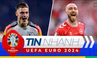 TIN NHANH EURO 2024: Cầu thủ xuất sắc nhất vòng bảng; ĐKVĐ Italy và chủ nhà Đức xuất trận