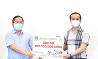 Viglacera góp 100 triệu đồng ‘Cùng Tiền Phong tiếp sức tuyến đầu chống dịch COVID-19’