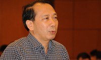 Ông Trần Đức Quý, Phó chủ tịch tỉnh, Trưởng ban chỉ đạo thi THPT quốc gia 2018 tại Hà Giang. Ảnh: Viết Tuân. 