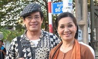 Nghệ sĩ Xuân Hương và MC Thanh Bạch thuở còn mặn nồng.