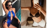 Siêu mẫu Hà Anh tung ảnh bikini khoe vòng 1 &apos;nghẹt thở&apos;