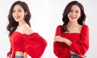 Cô gái đẹp &apos;sương sương&apos; như Hoa hậu Thu Thảo tại Hoa hậu Việt Nam 2020